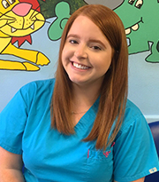 Pediatric dentist Dr. Jennifer Criss's staff member - Daneiba