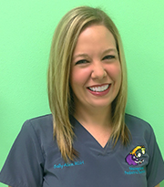 Pediatric dentist Dr. Jennifer Criss's staff member - Sally
