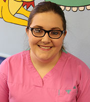Pediatric dentist Dr. Jennifer Criss's staff member - Daneiba